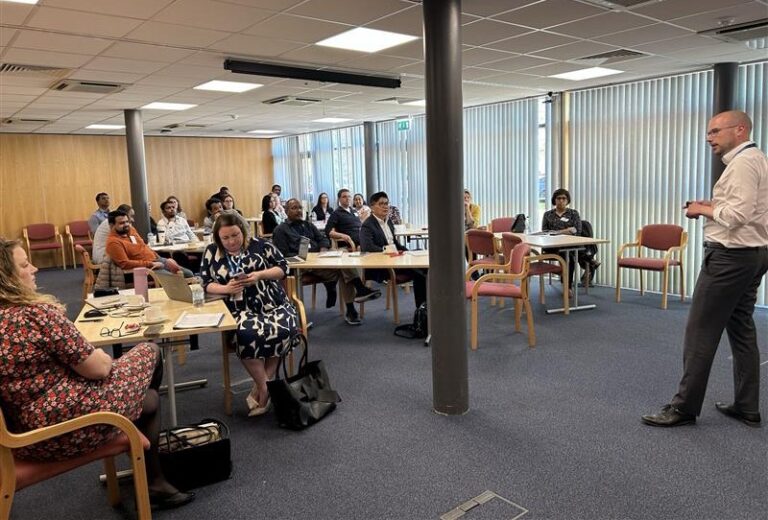 New consultant welcome session in April 2025