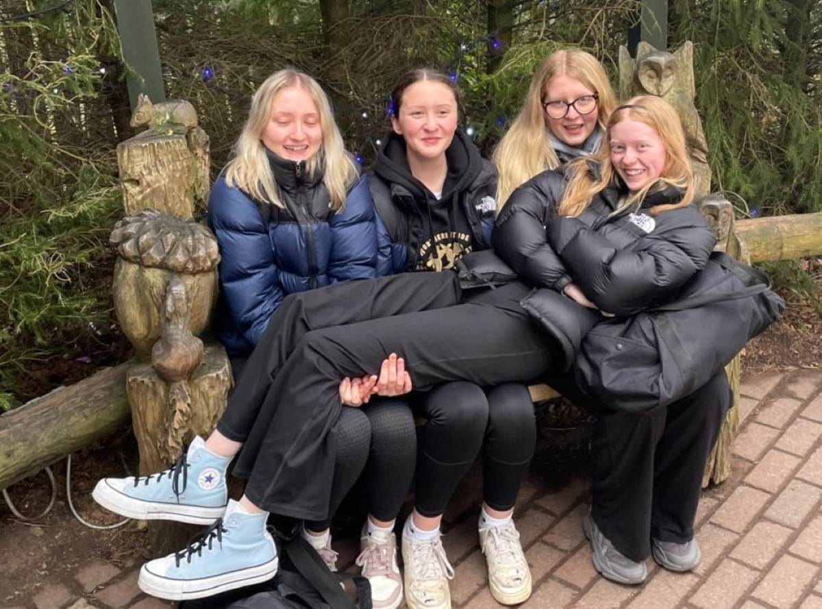 Poppy. Connie and Ava holding Issy