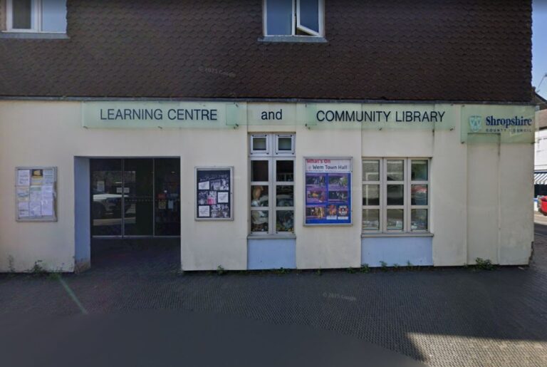 Wem Library. Photo: Google Street View