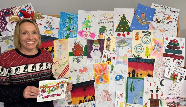 MP praises Christmas card creativity as competition winner revealed