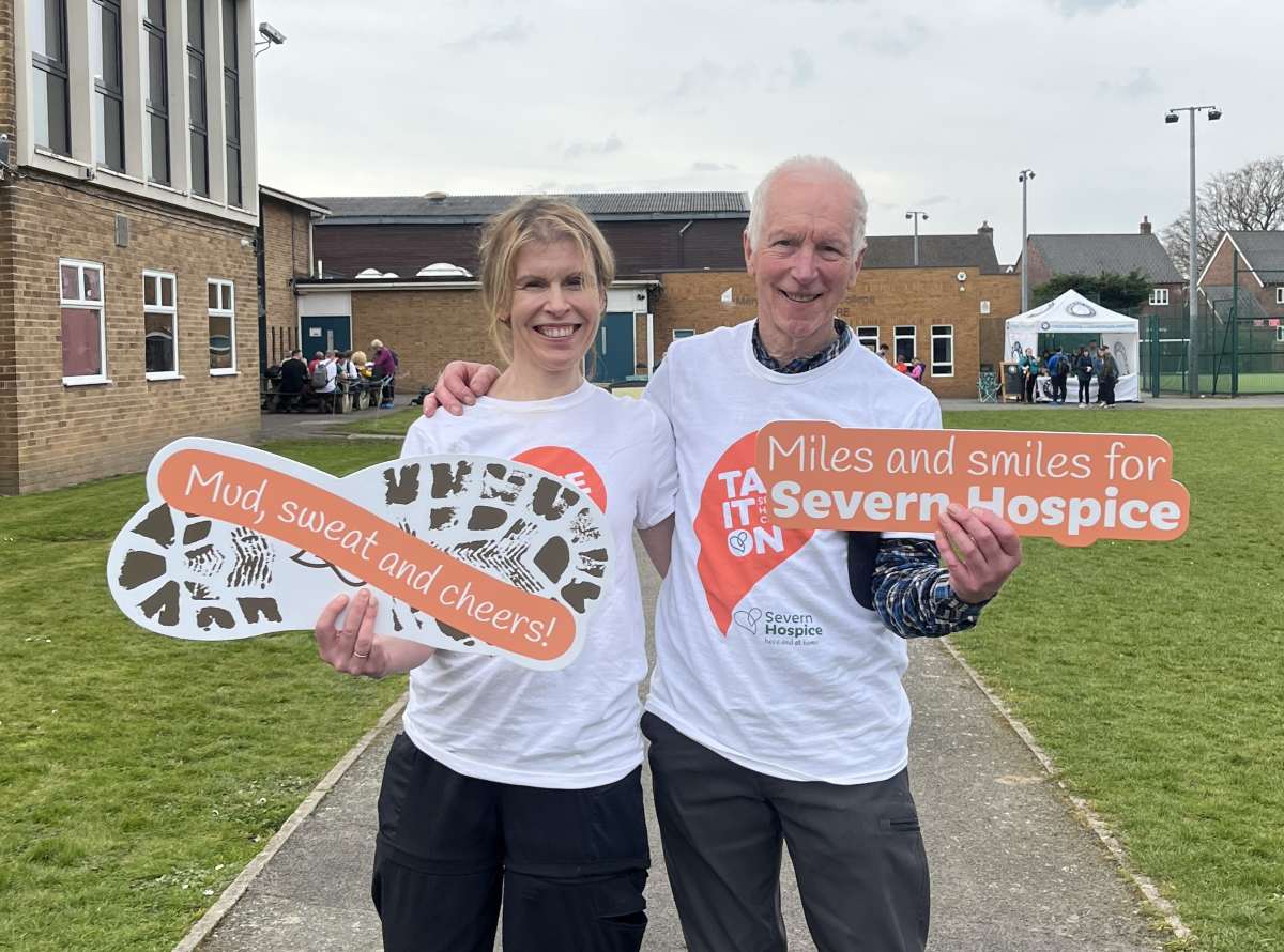 Clair and Peter Grindley at a previous Pontesbury Potter