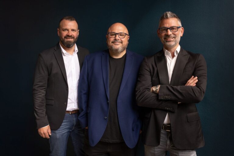 D4S directors James McNee, Daniel Leech and Jonathan Lock