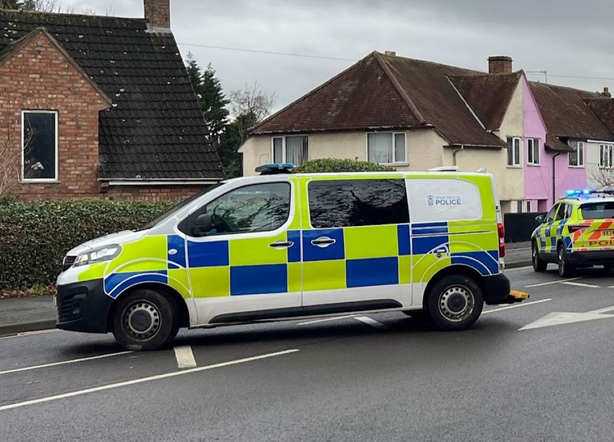 The collision took place on Whitchurch Road in Shrewsbury