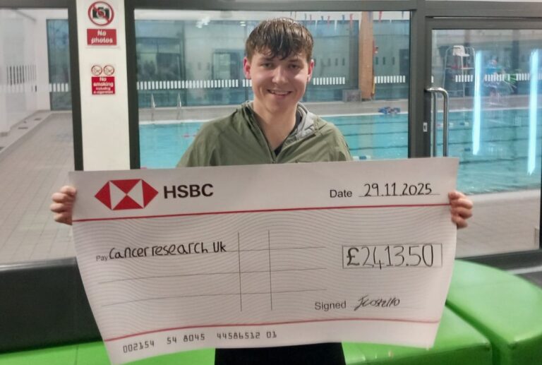 Joe Costello completed the final 2,800 metres of his challenge on Saturday morning