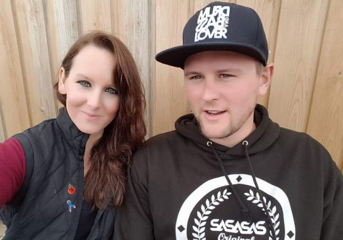 Kirsty with her late husband Shane Walsh