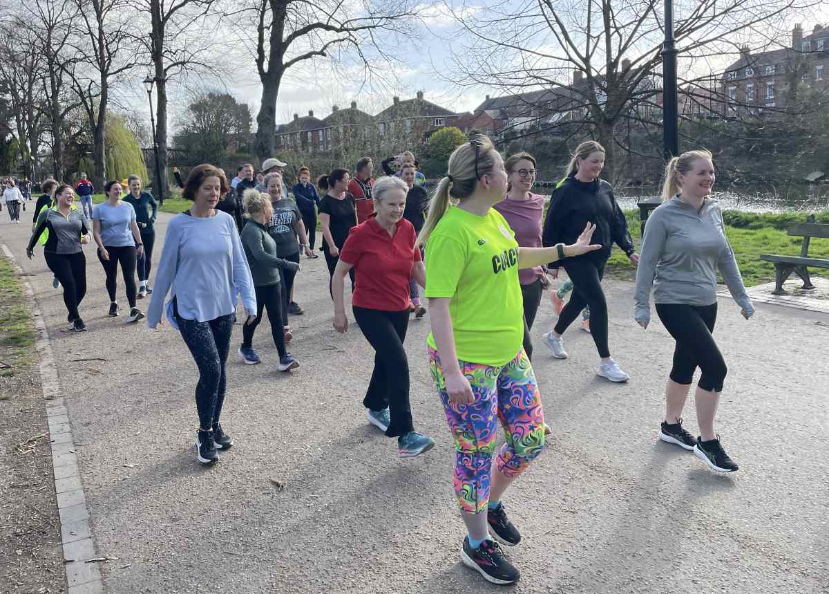 Over 50 runners completed the Shropshire Shufflers last beginners 5k course