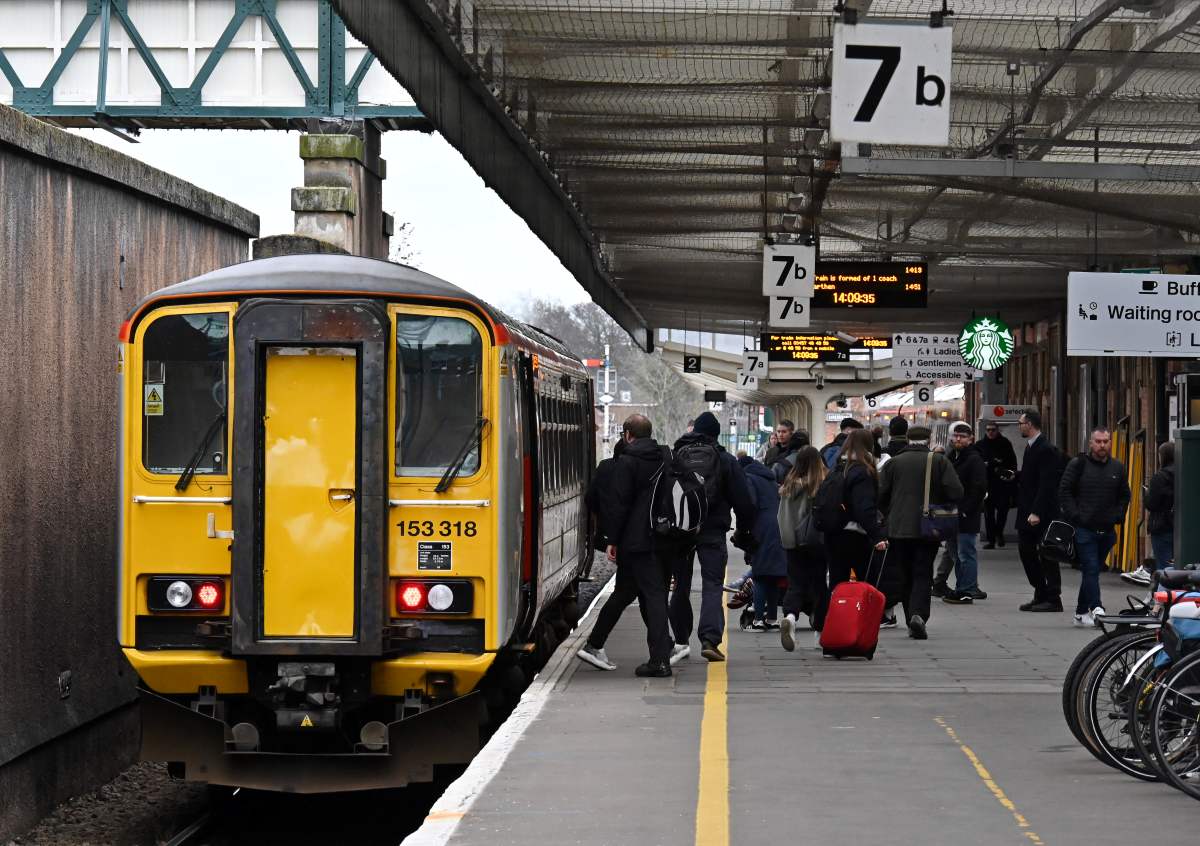 Shrewsbury railway station. Photo: Midlands Connect