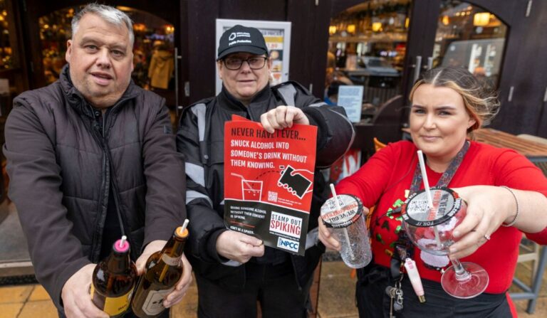 Stay safe this festive season, spot and stop spiking