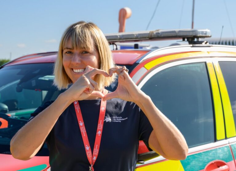 Pip Machin, Shropshire fundraising executive at Midlands Air Ambulance Charity