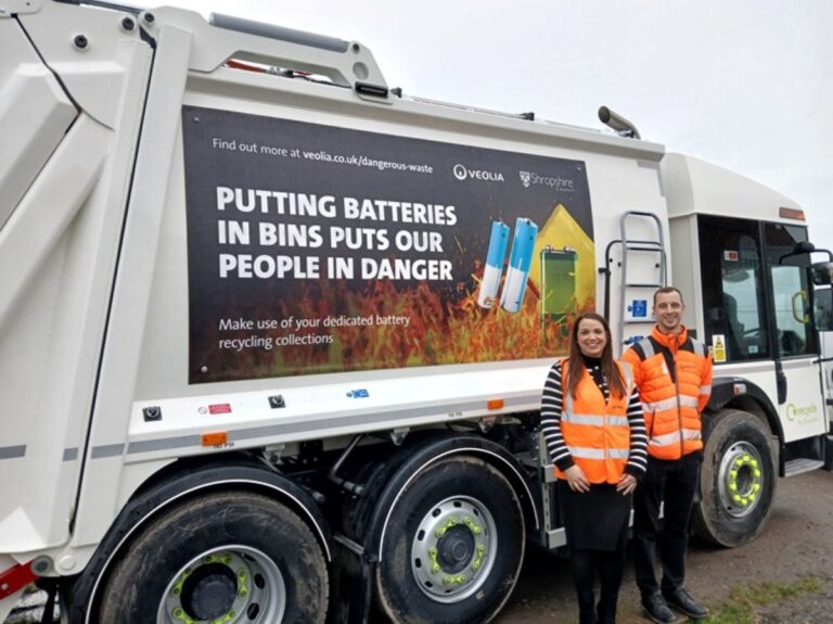 The campaign for Shropshire will be seen across social media and on collection vehicles