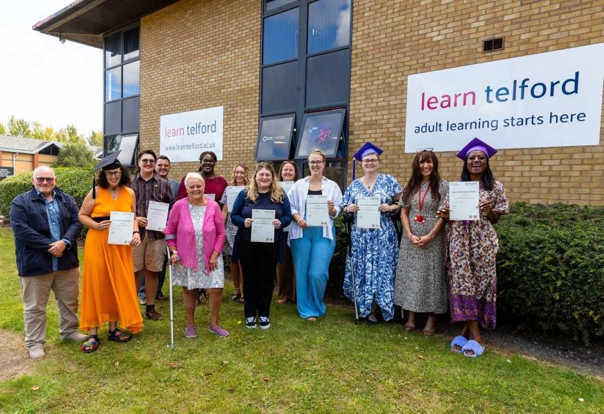 Access to HE learners celebrate their achievement in 2025