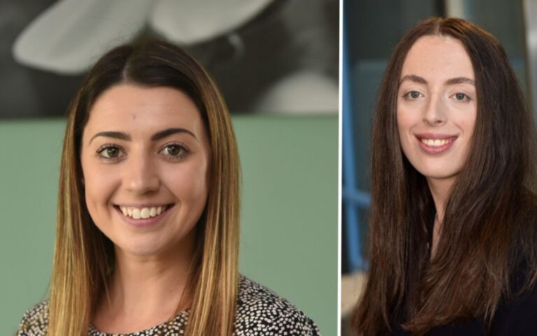 Gemma Williams and Sophie Burgoyne