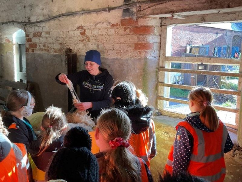 Babbinswood Organic Farm has long been a community-orientated family farm