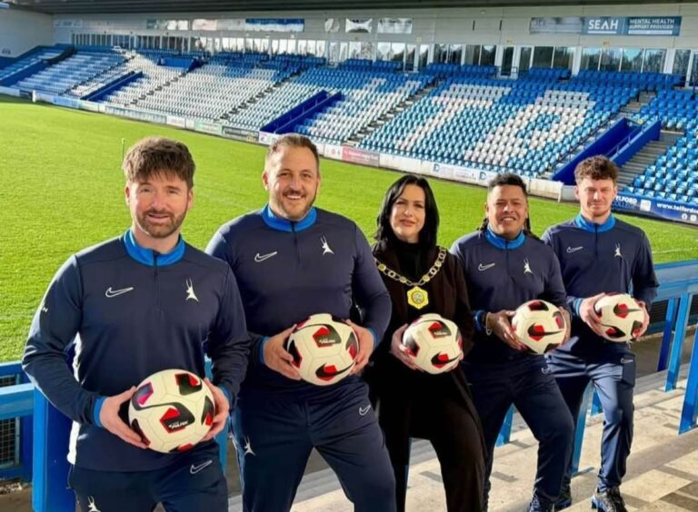 Ian Preece, Tim Alln, The Mayor Eileen Callear, Ben Buttler, Jonathan Bradley