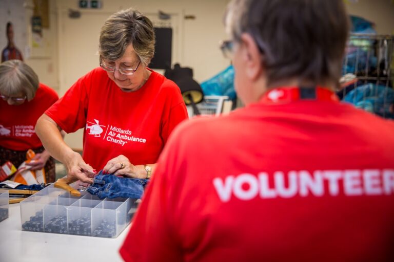 Midlands Air Ambulance Charity Shop Volunteers