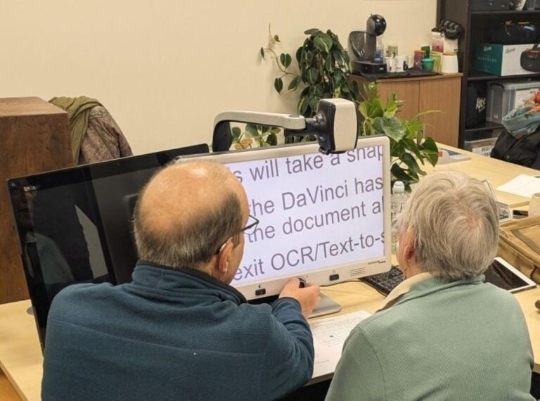 Sight Loss Shropshire helps people find the right sight loss aids for their needs, with guidance and practical training to use them confidently