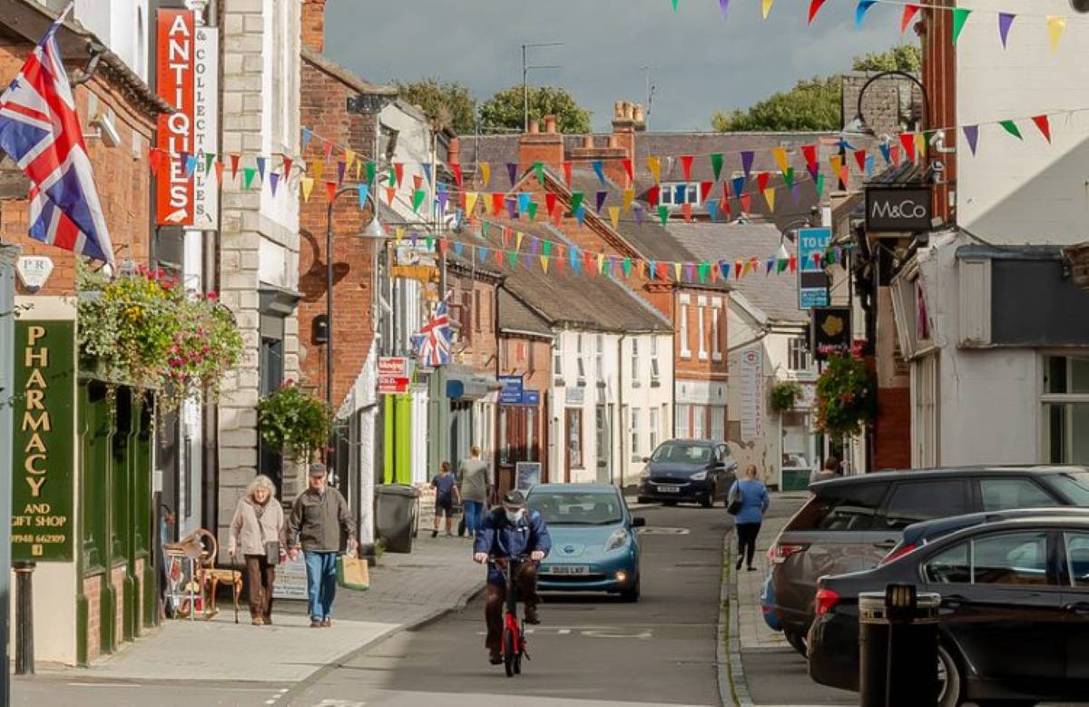 Whitchurch Town Centre. Photo: Shropshire Council
